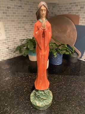 Wooden Praying Angel Figurine - Southern Living